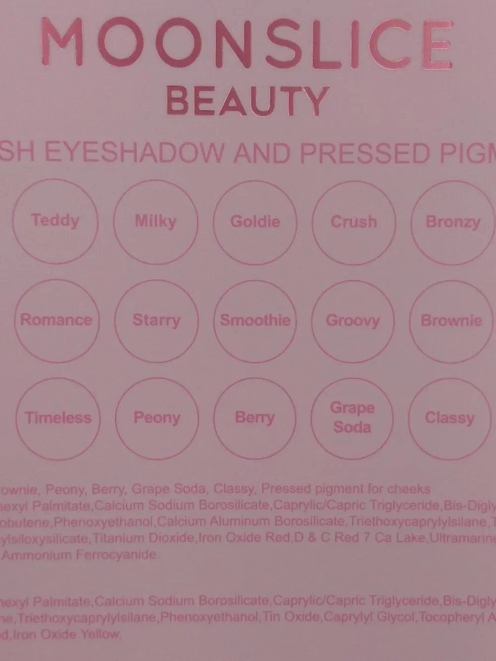 Moonslice Beauty - Celestial Crush Eyeshadow Palette